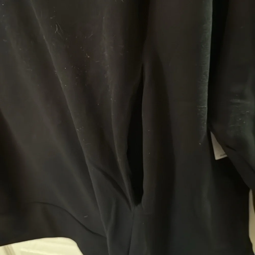 Women's Black Hoodie Top - Picture 4 of 4